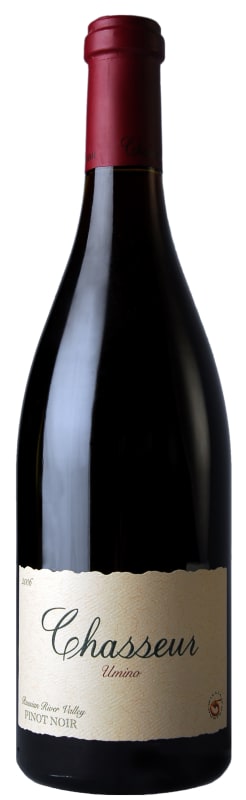 Chasseur Umino Pinot Noir 2015 Front Bottle Shot