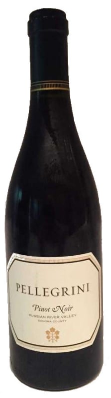 Pellegrini Pinot Noir 2015 Front Bottle Shot