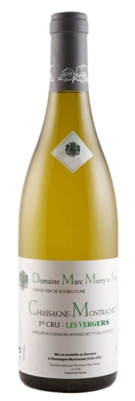Domaine Marc Morey Chassagne-Montrachet Les Vergers Premier Cru 2023 Front Bottle Shot