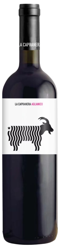 La Capranera Paestum Aglianico 2021 Front Bottle Shot