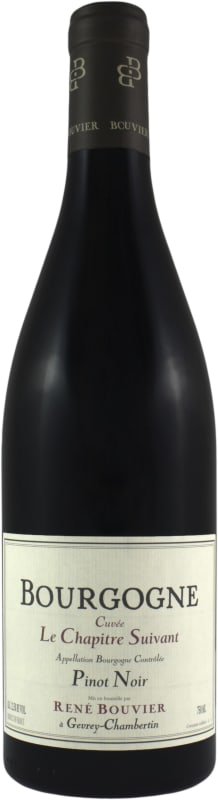Rene Bouvier Bourgogne Rouge Cuvee Chapitre Suivant 2017 Front Bottle Shot