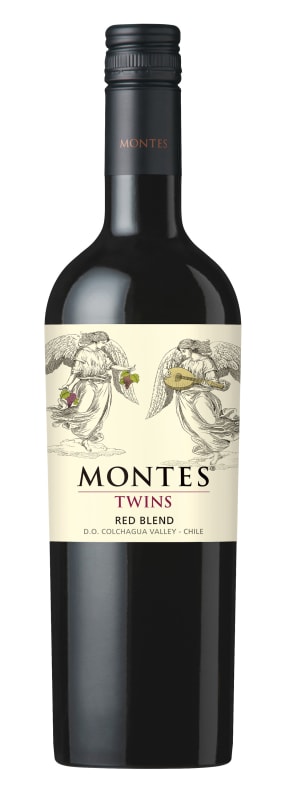 Montes Twins Red Blend 2017 Front Bottle Shot