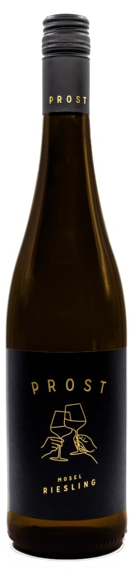 Prost Mosel Riesling Feinherb 2020 Front Bottle Shot