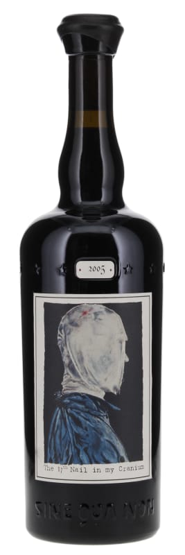 Sine Qua Non 17th Nail in My Cranium (chipped wax capsule) 2005 Front Bottle Shot