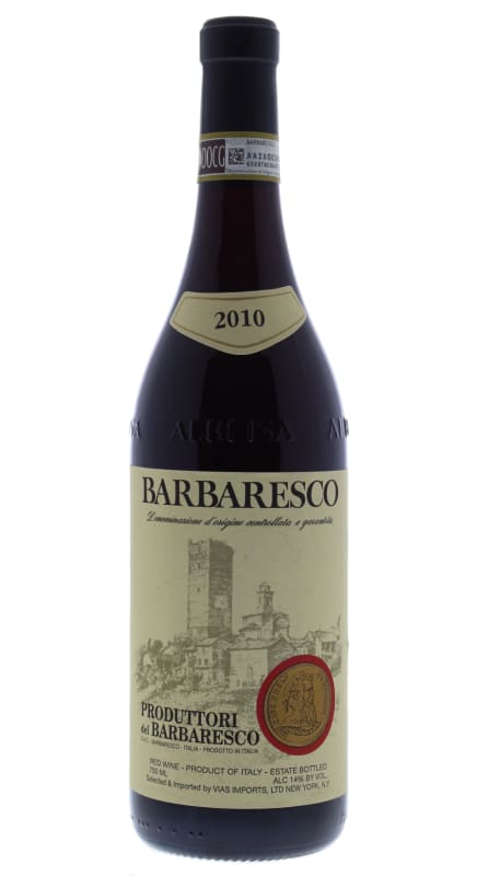 Produttori del Barbaresco Barbaresco 2010 Front Bottle Shot