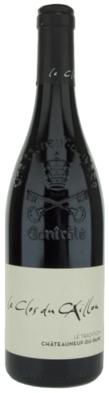 Clos du Caillou Le Clos du Caillou Chateauneuf-du-Pape Tradition 2015 Front Bottle Shot