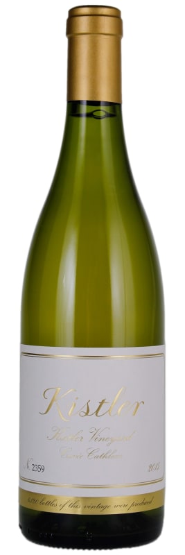 Kistler Vineyards Cuvee Cathleen Chardonnay 2015 Front Bottle Shot