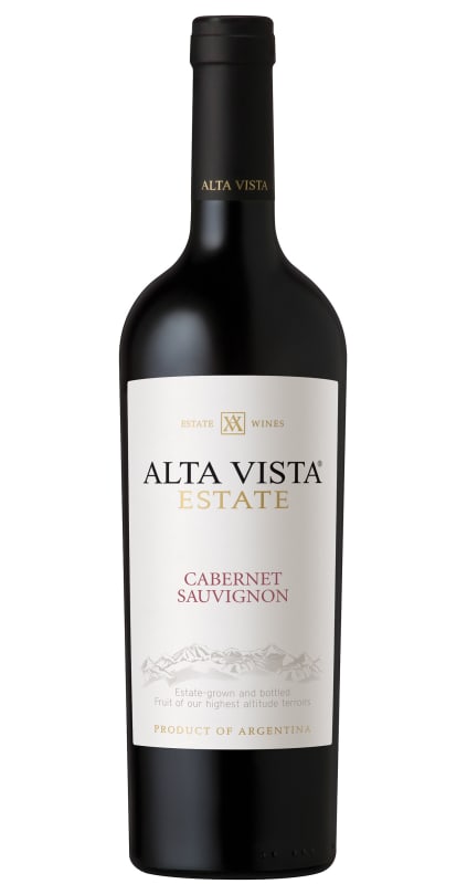 Alta Vista Estate Cabernet Sauvignon 2017 Front Bottle Shot