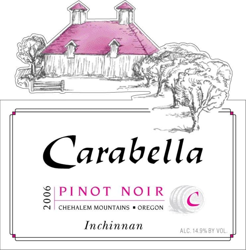Carabella Inchinnan Pinot Noir 2006 Front Label