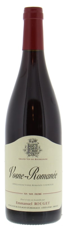 Emmanuel Rouget Vosne-Romanee 2018 Front Bottle Shot
