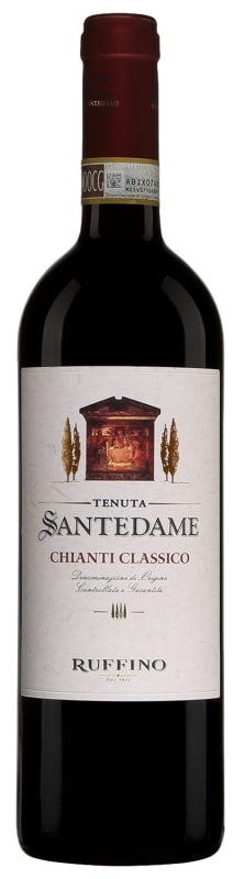 Ruffino Chianti Classico Tenuta Santedame 2018 Front Bottle Shot