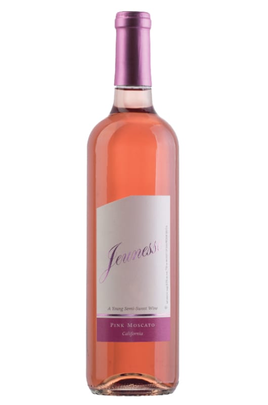 Jeunesse Pink Moscato (OU Kosher) 2022 Front Bottle Shot