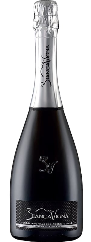 BiancaVigna Prosecco Valdobbiadene Superiore Brut 2024 Front Bottle Shot