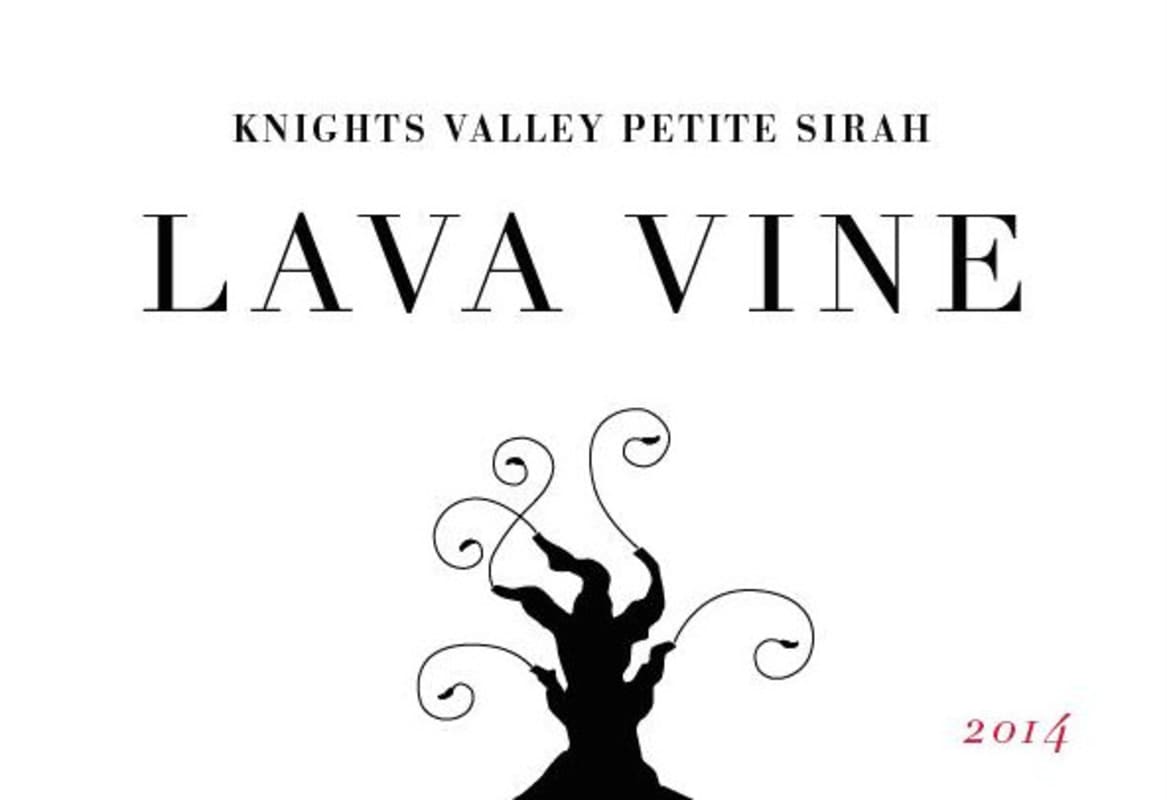 Lava Vine Winery Petite Sirah 2014 Front Label
