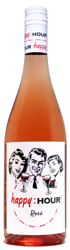Happy Hour Spanish Rose 2018 Front Bottle Shot