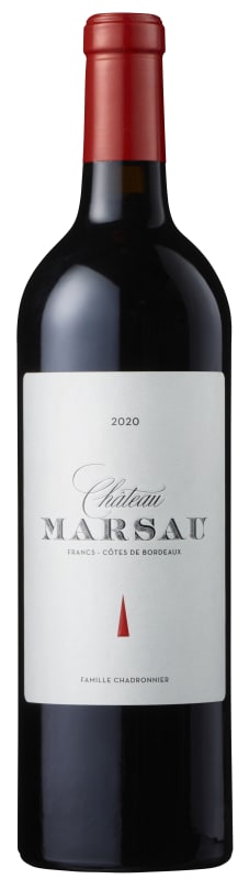 Chateau Marsau 2020 Front Bottle Shot