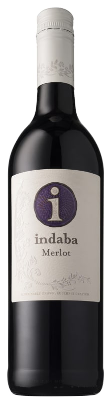 Indaba Merlot 2015 Front Bottle Shot