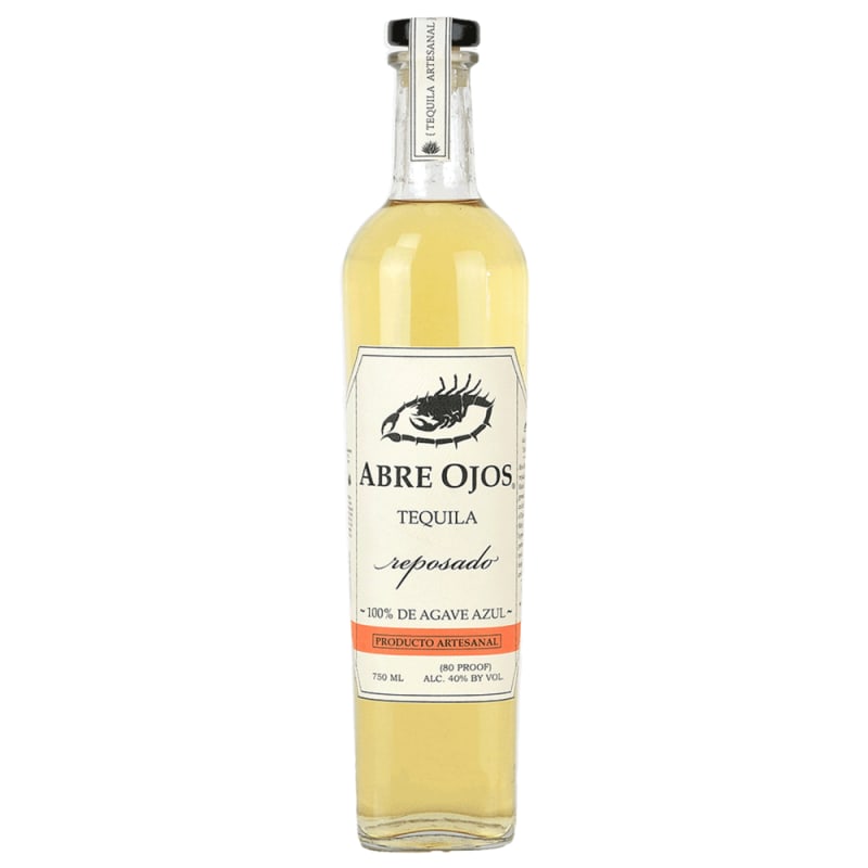Abre Ojos Reposado Tequila Front Bottle Shot