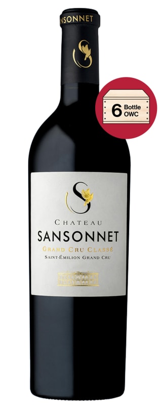 Chateau Sansonnet (6 Bottles in OWC - Futures Pre-Sale) 2025 Front Bottle Shot