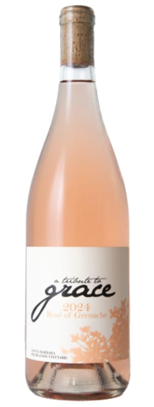 A Tribute to Grace Santa Barbara Rose of Grenache 2024 Front Bottle Shot
