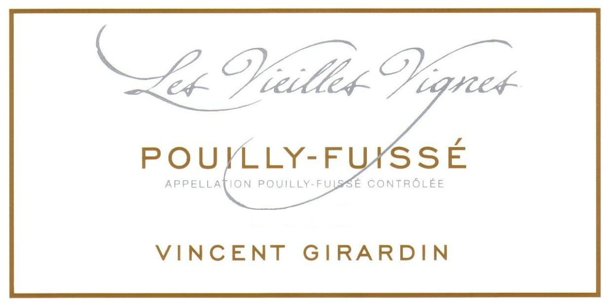 Vincent Girardin Pouilly-Fuisse Les Vieilles Vignes 2009 Front Label