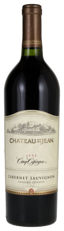 Chateau St. Jean Cinq Cepages 1995 Front Bottle Shot