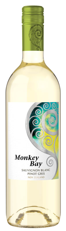 Monkey Bay Sauvignon Blanc 2021 Front Bottle Shot