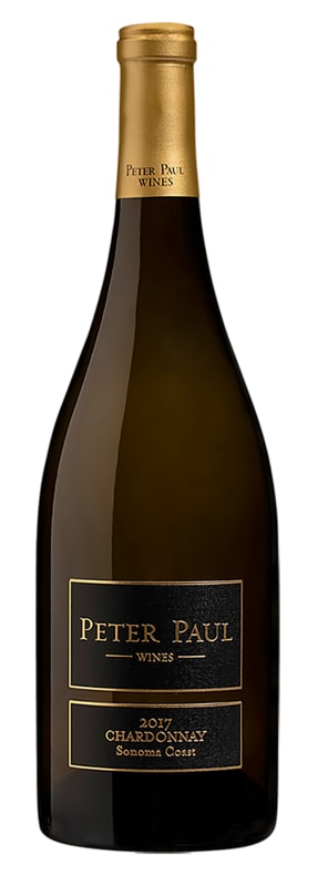 Peter Paul Sonoma Coast Chardonnay 2017 Front Bottle Shot