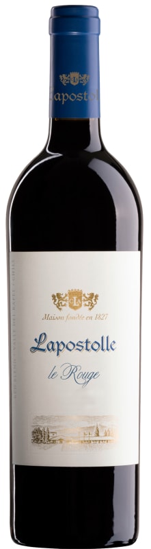 Lapostolle Valle del Rapel Le Rouge 2014 Front Bottle Shot