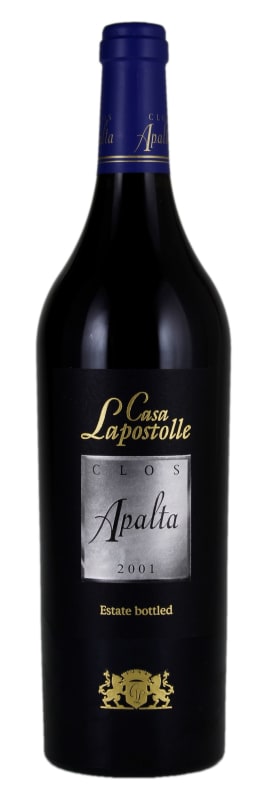 Clos Apalta 2001 Front Bottle Shot