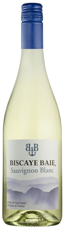 Biscaye Baie Cotes de Gascogne Sauvignon Blanc 2023 Front Bottle Shot