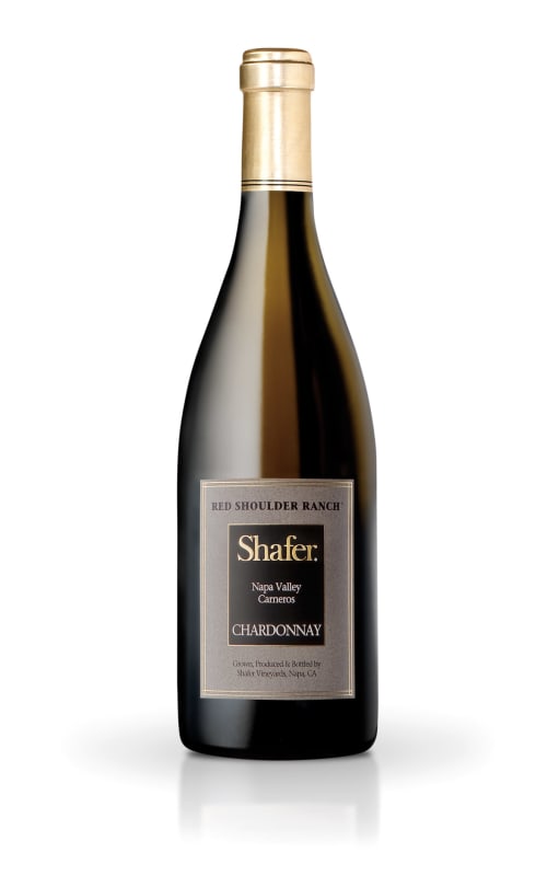 Shafer Red Shoulder Ranch Chardonnay 2017 Front Bottle Shot