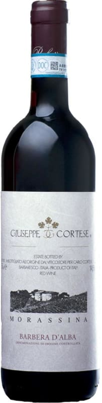 Giuseppe Cortese Barbera d'Alba 2020 Front Bottle Shot