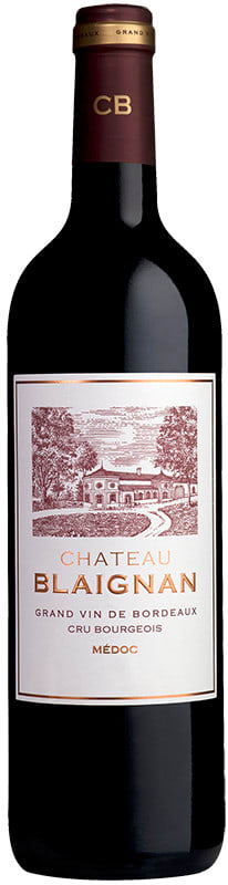 Chateau Blaignan 2014 Front Bottle Shot