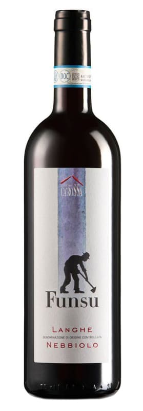Cascina Ca'Rossa Langhe Funsu Nebbiolo 2020 Front Bottle Shot