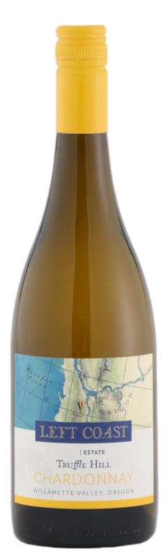 Left Coast Cellars Truffle Hill Chardonnay 2023 Front Bottle Shot