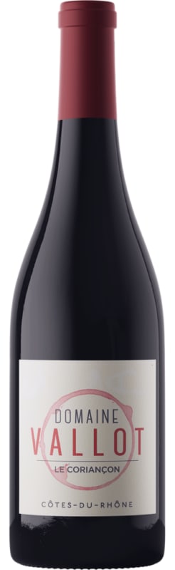 Domaine Vallot Cotes Du Rhone 2021 Front Bottle Shot