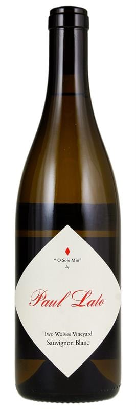 Paul Lato O Sole Mio Two Wolves Vineyard Sauvignon Blanc 2020 Front Bottle Shot