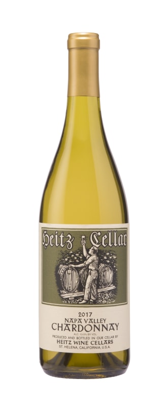 Heitz Cellar Chardonnay 2017 Front Bottle Shot