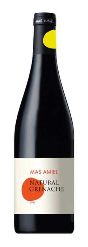 Mas Amiel Natural Grenache 2020 Front Bottle Shot