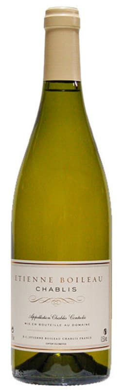 Etienne Boileau Chablis 2016 Front Bottle Shot