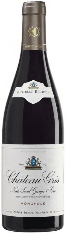 Albert Bichot Nuits-Saint-Georges Chateau Gris Premier Cru Monopole 2020 Front Bottle Shot