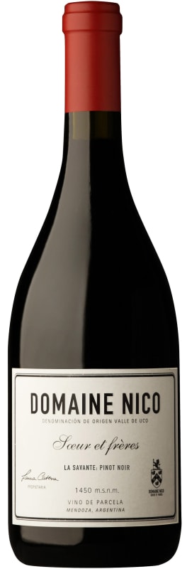 Domaine Nico La Savante Pinot Noir 2018 Front Bottle Shot