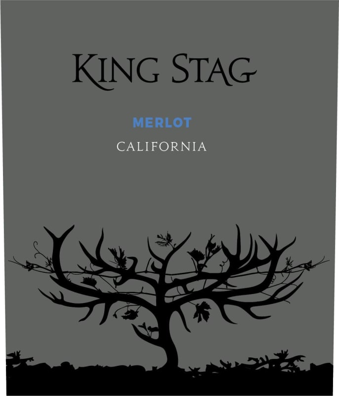 King Stag Merlot 2020 Front Label