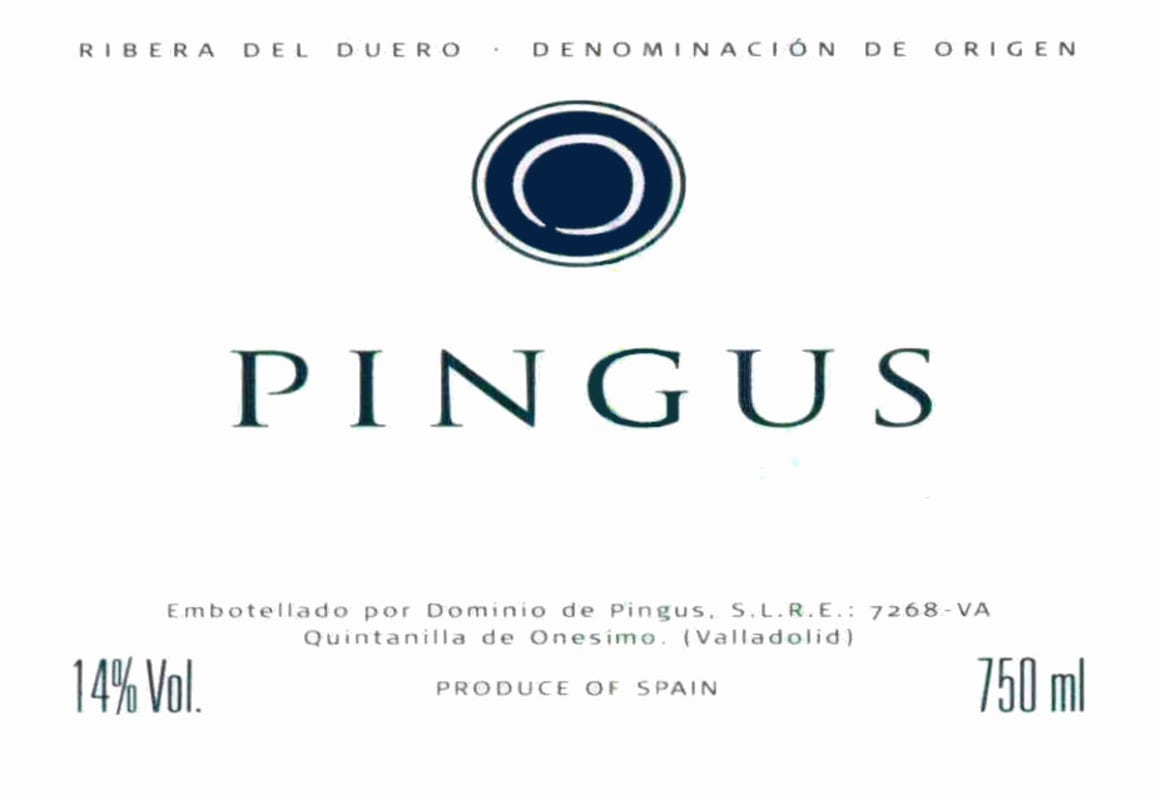 Dominio de Pingus (1.5 Liter Magnum) 2003 Front Label