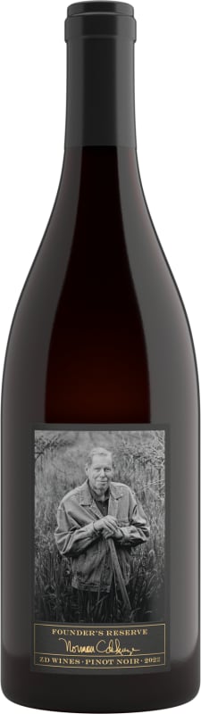 ZD Wines Founder's Reserve Pinot Noir 2022 Front Bottle Shot
