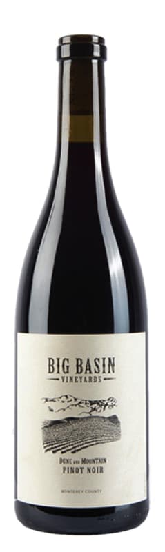 Big Basin Dune and Mountain Pinot Noir 2021 Front Bottle Shot