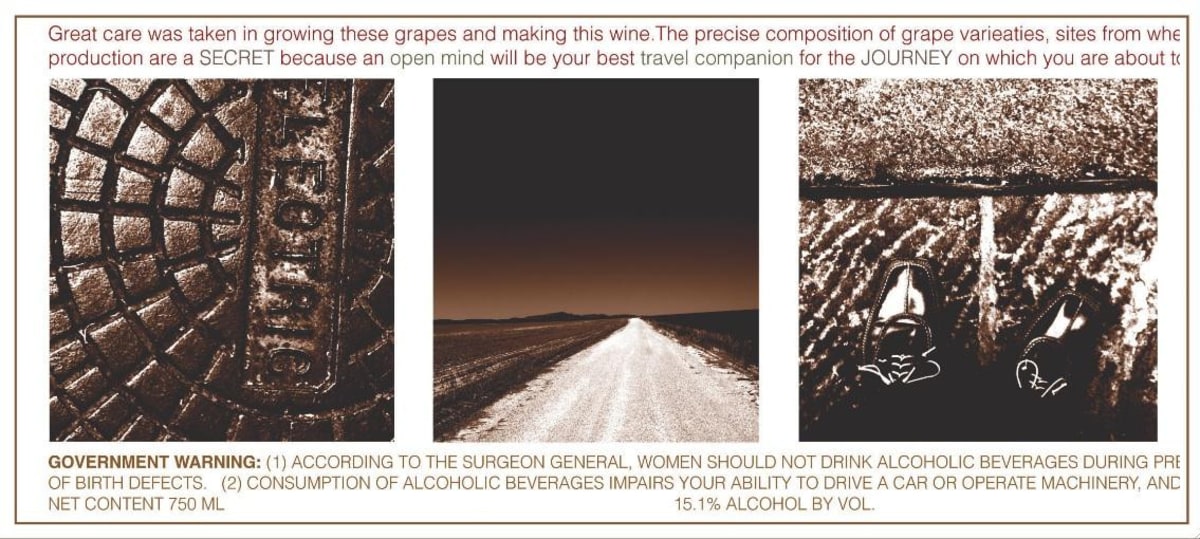 Sanguis Gravity 2009 Front Label
