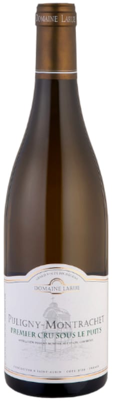 Domaine Larue Puligny-Montrachet Sous Le Puits Premier Cru 2021 Front Bottle Shot