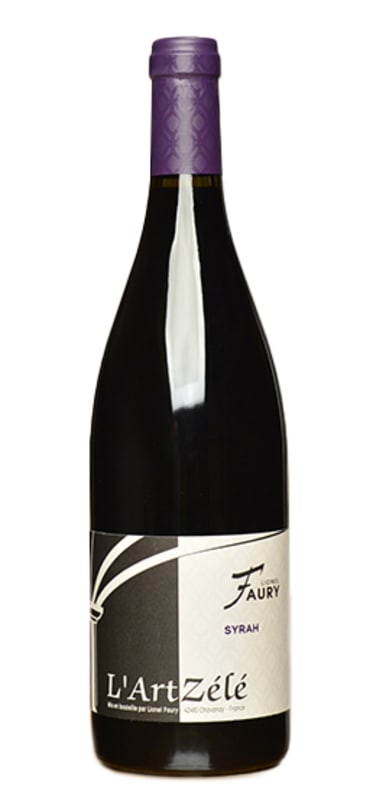 Lionel Faury L'Art Zele Syrah 2023 Front Bottle Shot